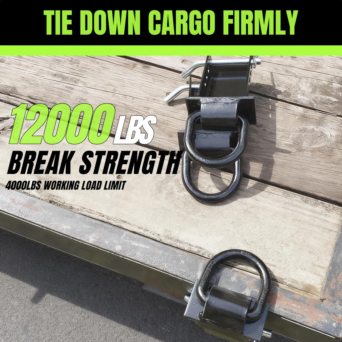 UMIRO hitch pin detail demonstrating quick tool-free installation and secure locking