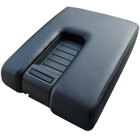 UMISHI front view of console lid showing clean black finish and refreshed cabin look
