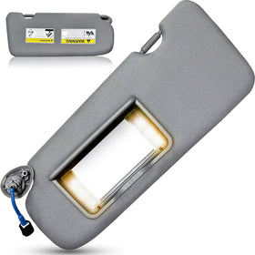 UMISHI driver sun visor front view showing clean OEM appearance and easy replacement benefits