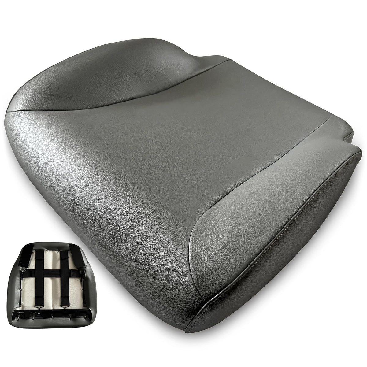 UMISHI front view of cushion pad showing shape and fit benefits