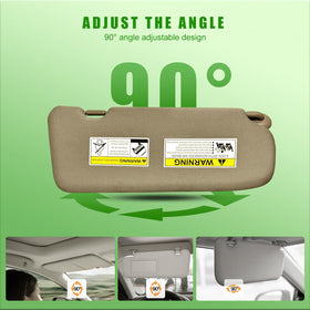 UMISHI visor light lens and switch detail for convenient illumination