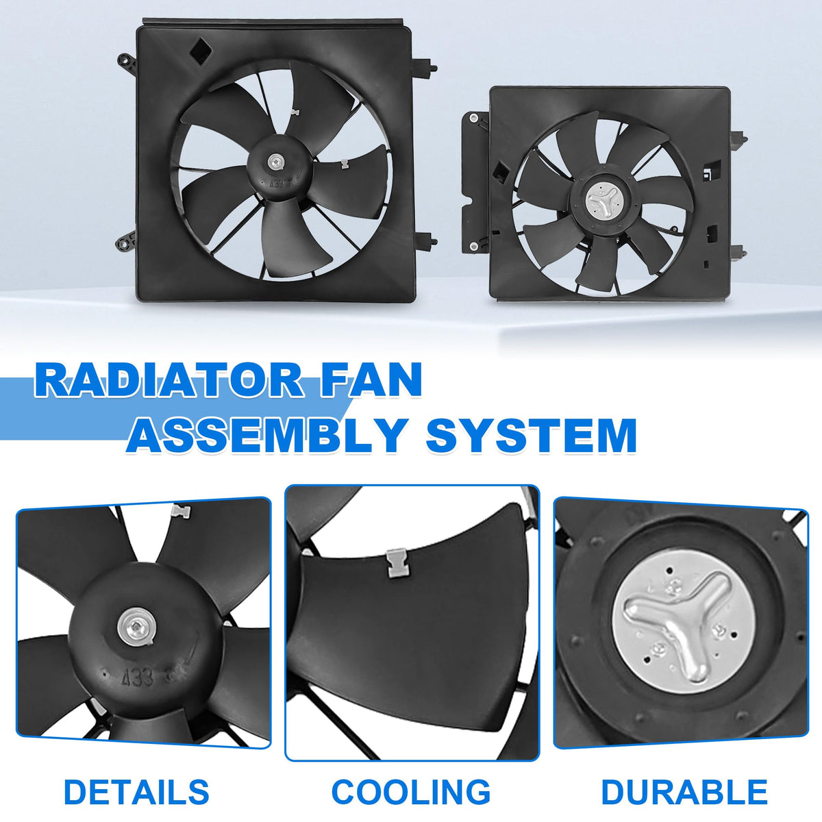 UnayKolb fan blade profile side view demonstrating efficient air movement