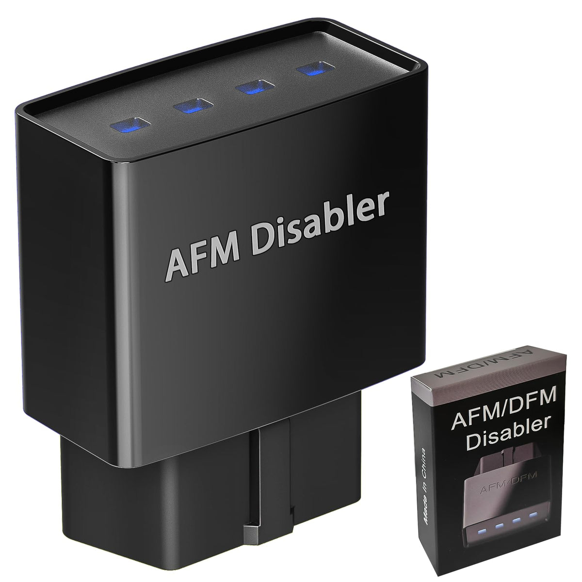 Uncle Squirre AFM disabler front unit showing compact design and reliable fit