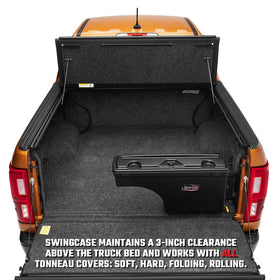 UNDERCOVER SwingCase at tailgate during tailgate scene showing convenience and portability