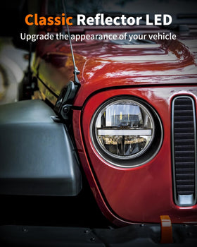 UNI-SHINE side profile highlighting slim housing and durable construction benefits