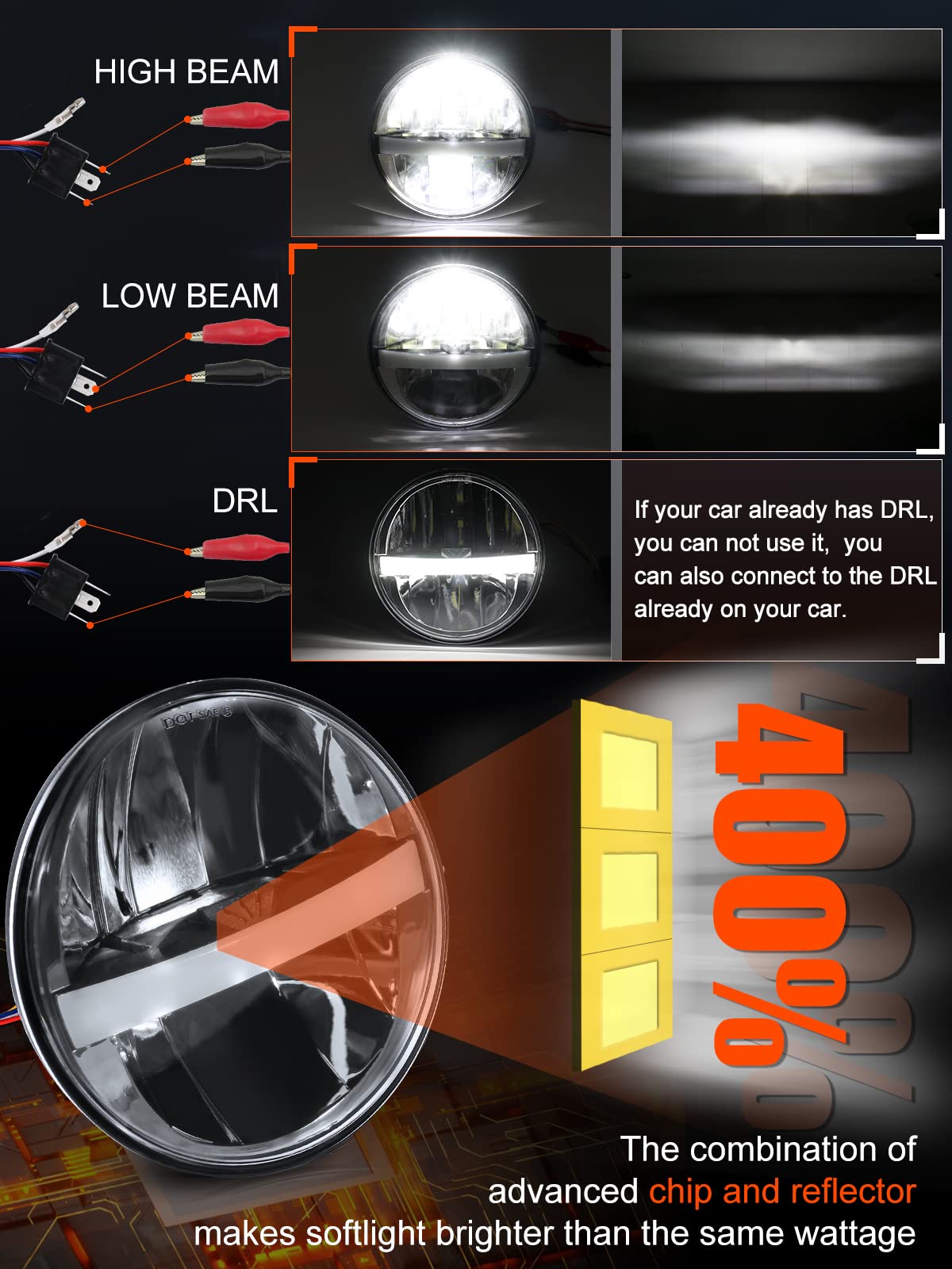 UNI-SHINE installed on Peterbilt 349 showing practical fit and safety benefit