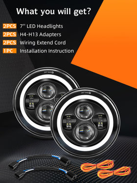 UNI-SHINE night drive beam pattern proving bright, focused roadway illumination