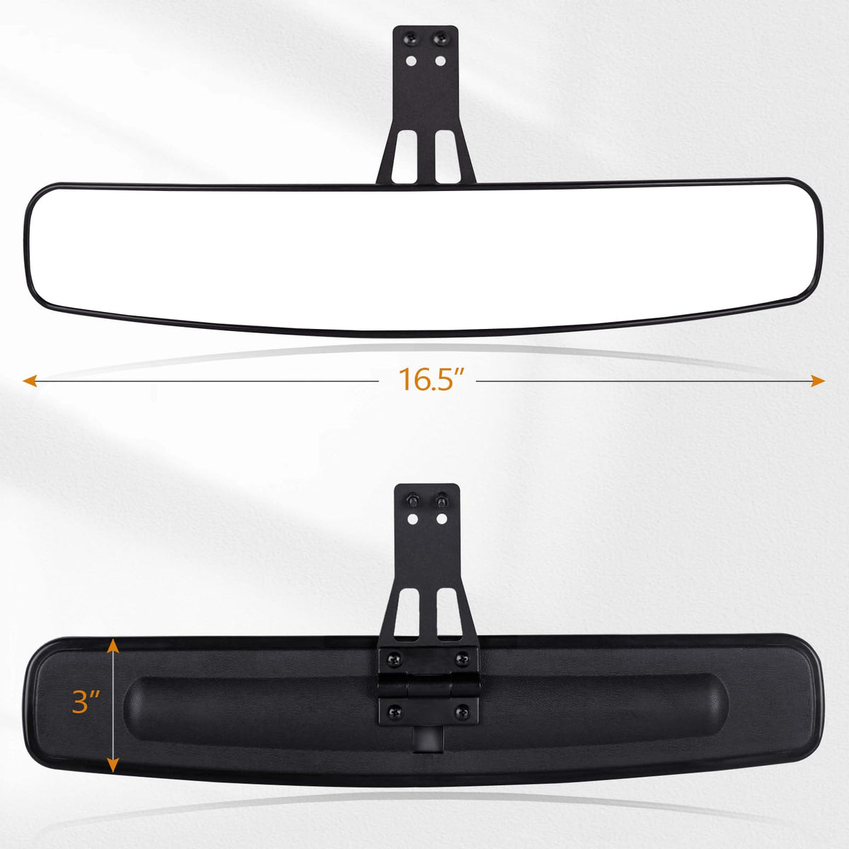 UNIGT mounted on factory drop-down tab preserving original look