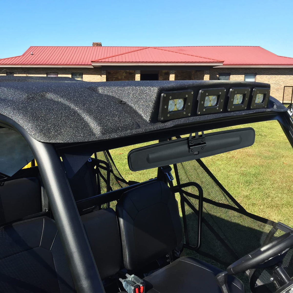 UNIGT lifestyle shot on off-road Ranger improving awareness behind cab