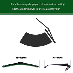 UNIGT mounted on a Polaris Ranger windshield delivering clearer rider visibility