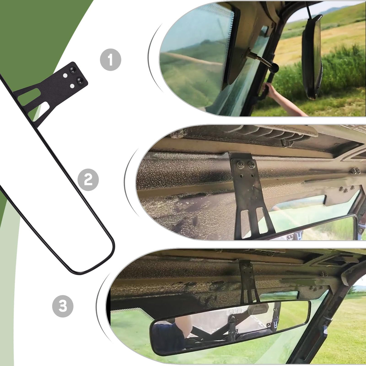 UNIGT side profile showing ABS housing and iron bracket for durability