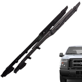 unikpas front view of sunroof tracks showing correct fit and alignment benefit