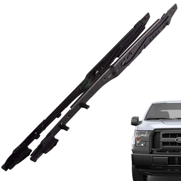 unikpas front view of sunroof tracks showing correct fit and alignment benefit