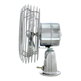 United Pacific fan mounted in van interior providing targeted passenger cooling