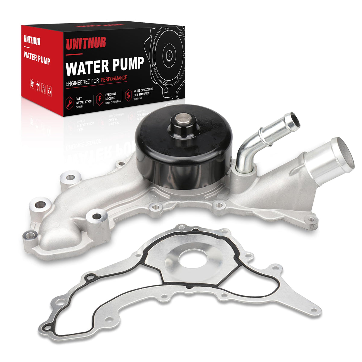 UNITHUB front assembly showing pump face and mounting points for accurate fit