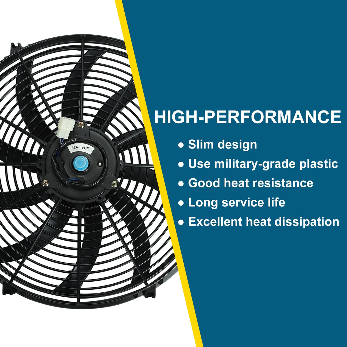 universal-slim-fan arrow diagram showing push and pull modes, universal-slim-fan allows reversible installation