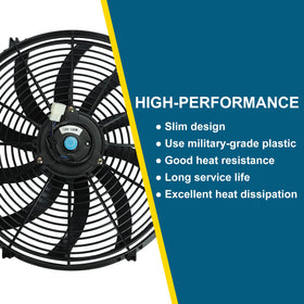 universal-slim-fan arrow diagram showing push and pull modes, universal-slim-fan allows reversible installation