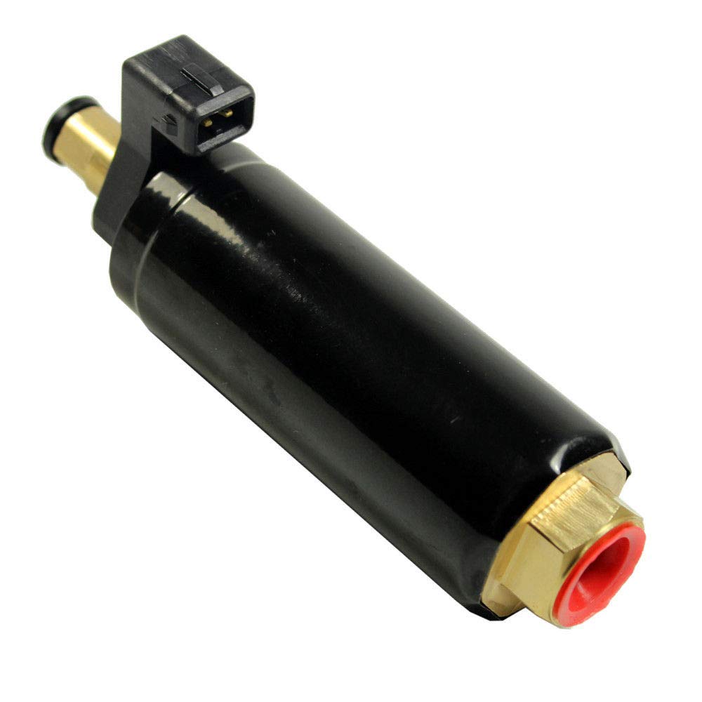 UNK front view of fuel pump showing mounting and inlet outlets for reliable replacement