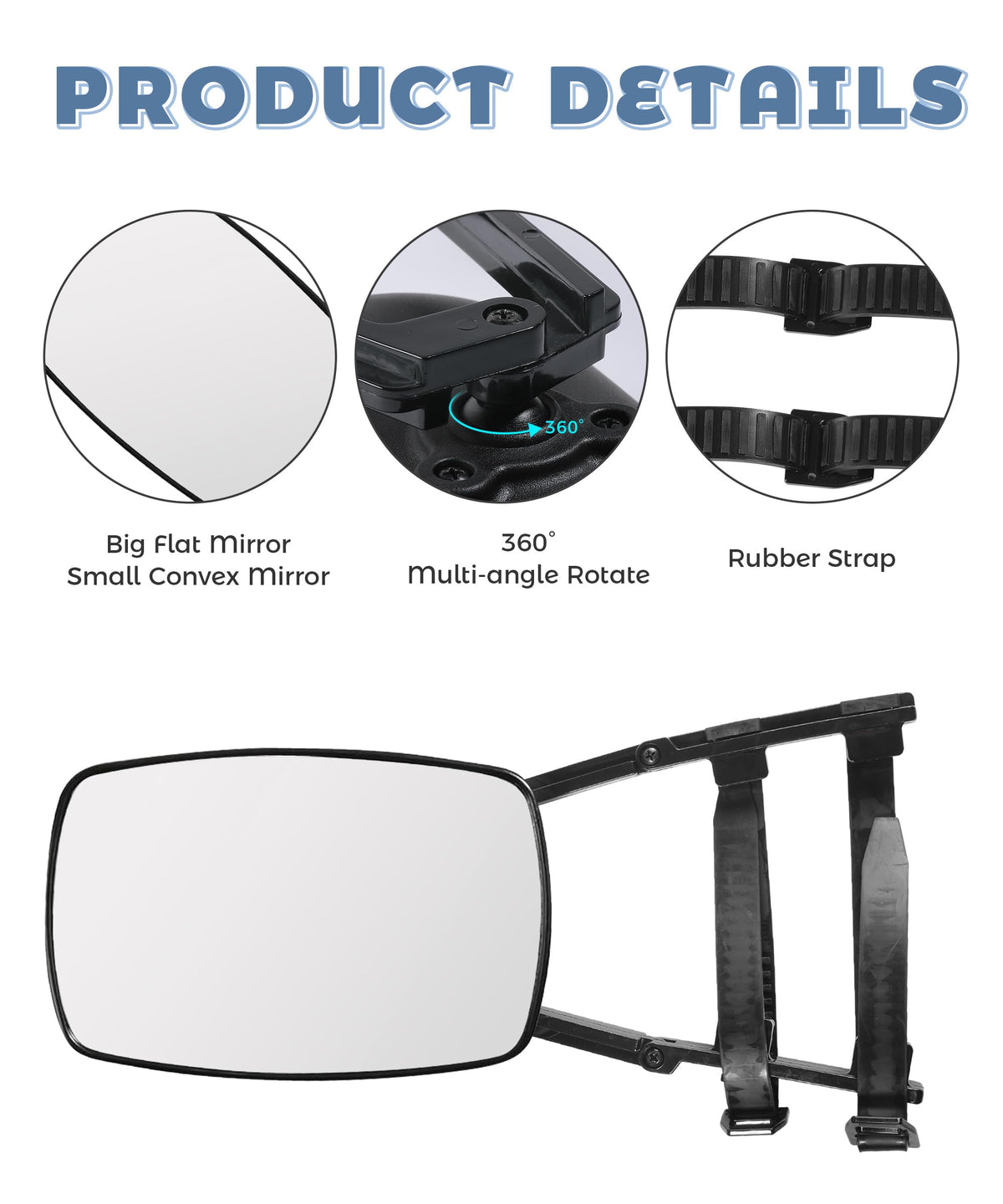 UNLRAE detail of 360-degree swivel joint enabling precise angle adjustment