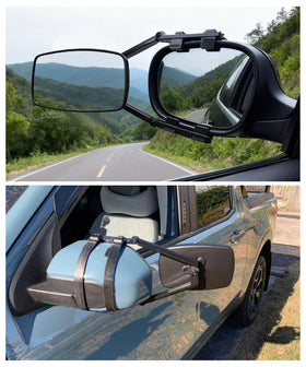 UNLRAE on truck towing trailer illustrating improved lane visibility and confidence