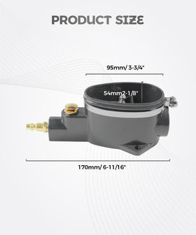 UNLRAE brass clip close-up showing durable clamp, secure plug hold benefit