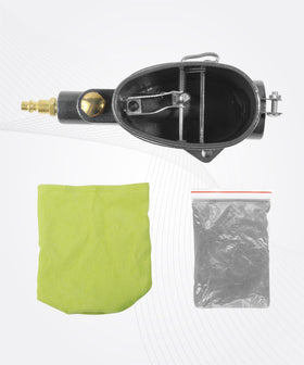 UNLRAE size comparison with spark plug showing scale, fit verification benefit