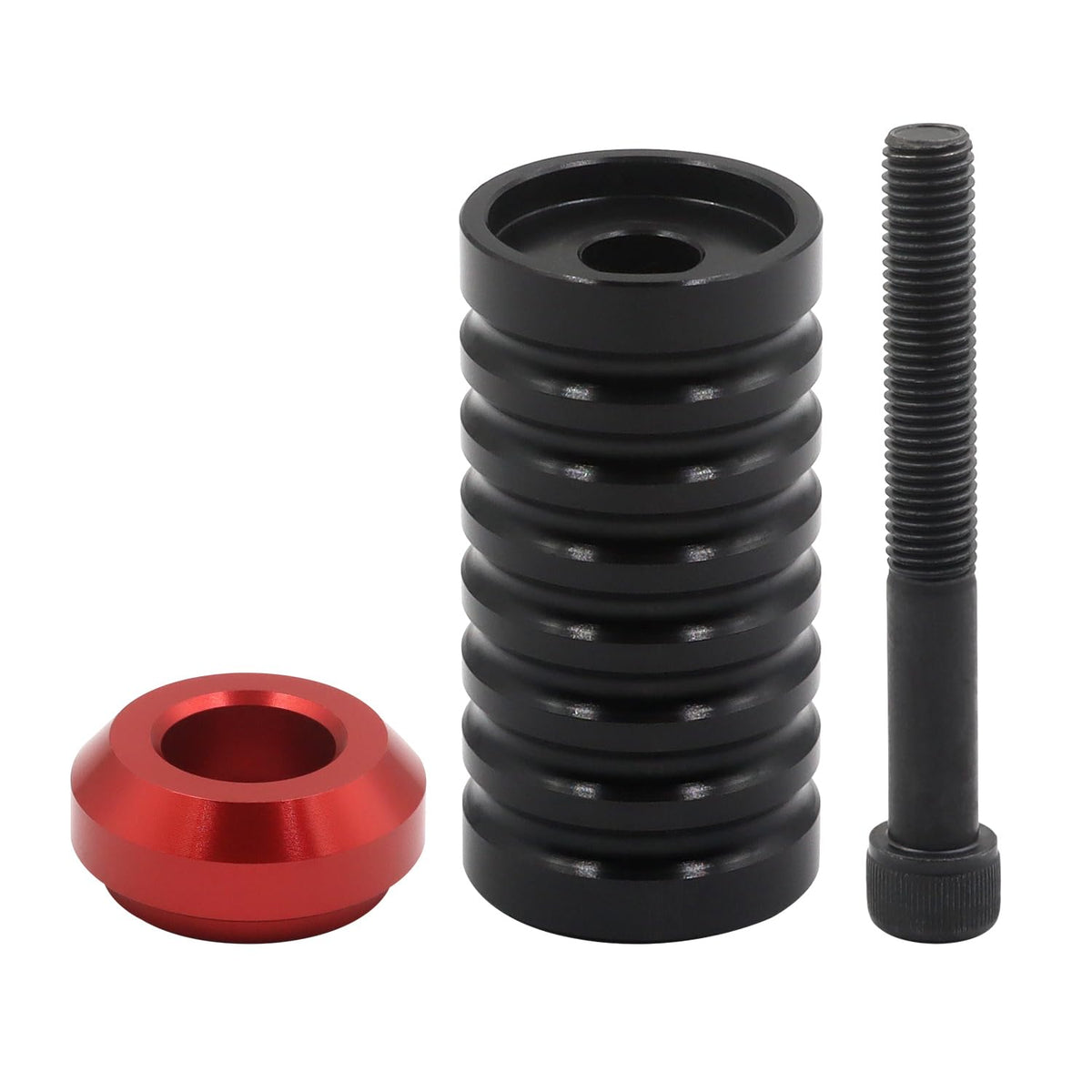 Unrestricted Walk shifter peg installed on Harley demonstrating easy bolt-on benefit