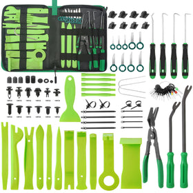Uolor kit front view showing tools and clips for fast organized repairs