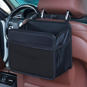 Uplien front view showing organizer pockets and neat storage benefit