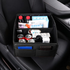 Uplien in a car during a road trip showing practical use and travel convenience benefit