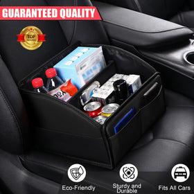 Uplien top view open compartments showing storage layout and quick access benefit