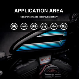 UPLUS battery mounted on vibration-isolating rubber for durability and ride-resilience benefit