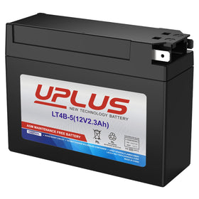 UPLUS front view showing compact battery ready to replace OEM