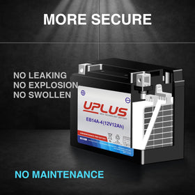 UPLUS battery PP case close-up illustrating heat-resistant durable housing