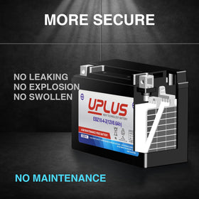 UPLUS battery with hand tools during swap for quick DIY maintenance