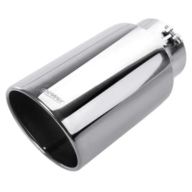 Upower front view showing polished 7" outlet and rolled edge for improved styling