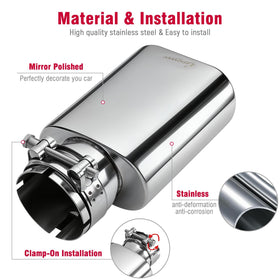 Upower installed on vehicle rear demonstrating improved styling benefit