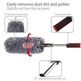 upra detailing brush cleaning dashboard vents and removing pollen