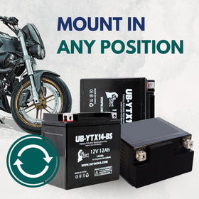Upstart Battery mounted in a personal watercraft illustrating splash-resistant seal