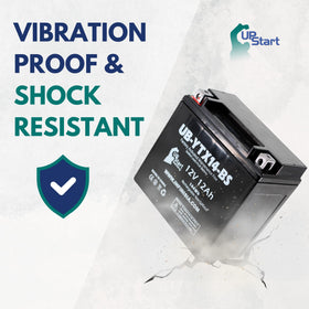Upstart Battery packaged and ready to install straight from the box for convenience