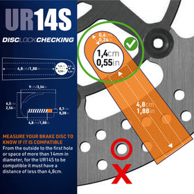 urban UR14S internal core detail showing drill and pick resistant build