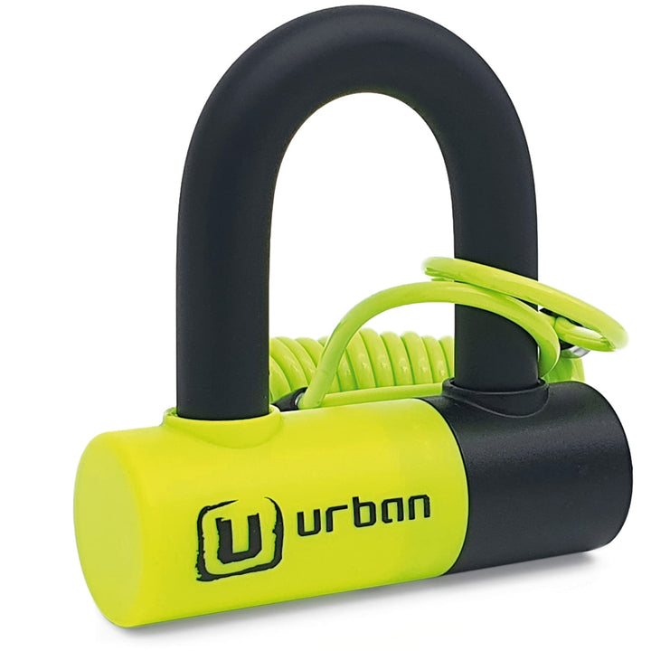 urban UR59 front view showing lock body and bright finish for quick deterrence