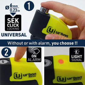 Urban UR6 module replacement illustration showing easy serviceability benefit