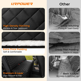 URPOWER with child seat demonstrating compatibility and convenient access
