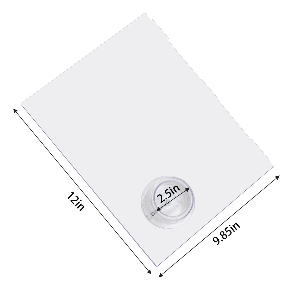 URYKEC push-down knob close-up showing easy one-handed operation