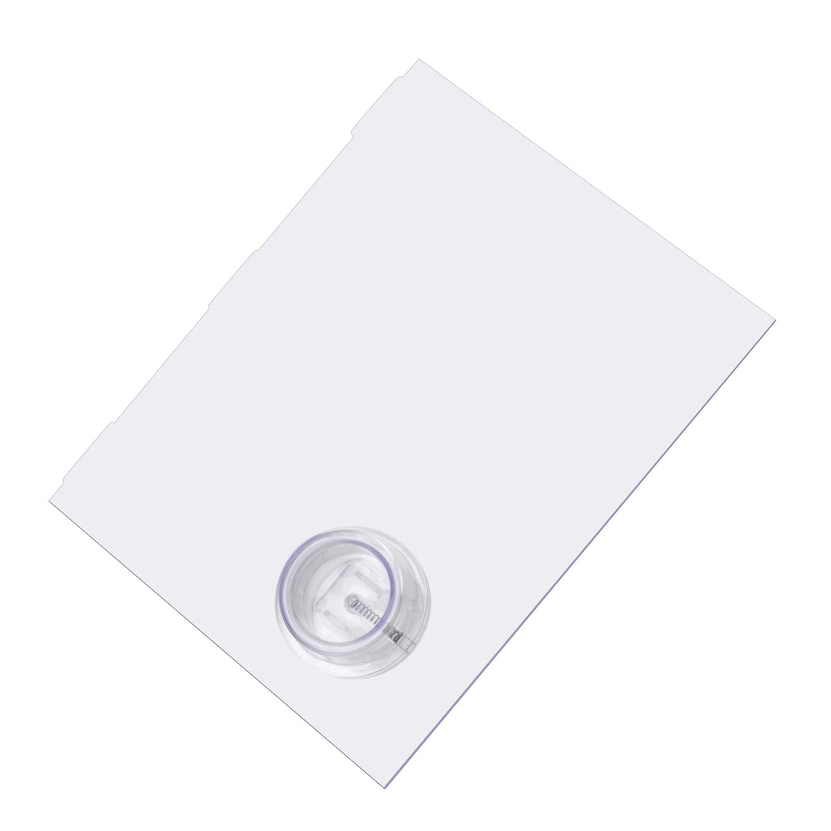 URYKEC clear slider panel front view showing clean replacement fit and visibility