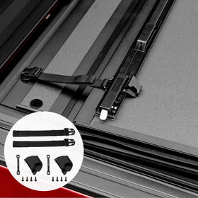 URYKEC installed on truck bed demonstrating secure tonneau cover fit