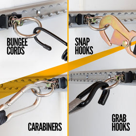 US Cargo Control four studs arranged to show included quantity and ready-to-install convenience
