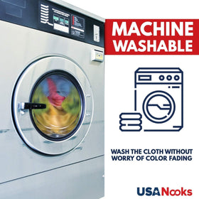 USANOOKS towel wiping kitchen counter showing quick cleanup efficiency
