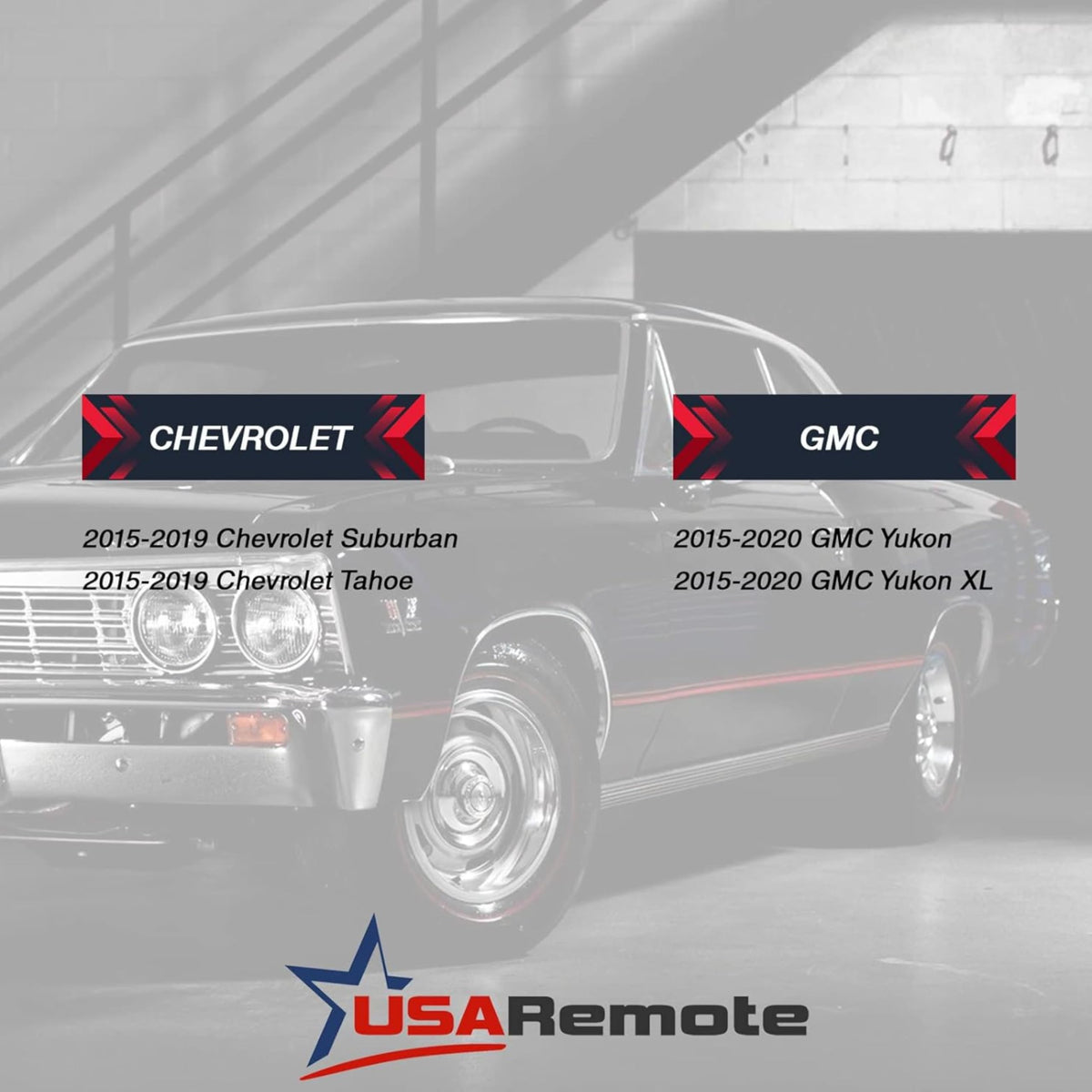 USARemote valet key and battery included for convenience and readiness